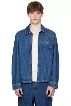 Куртка джинсовая Fabrizio zipp A.P.C., индиго