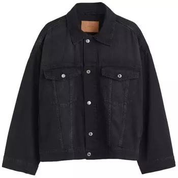 Куртка джинсовая H&amp;M+, черный