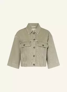 Куртка джинсовая mmpenn с рукавами 3/4 Mos Mosh, зеленый