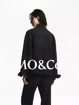 Куртка джинсовая Moco Moanke 2024, черный