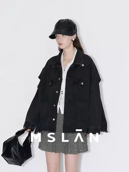 Куртка джинсовая Mslan, черный