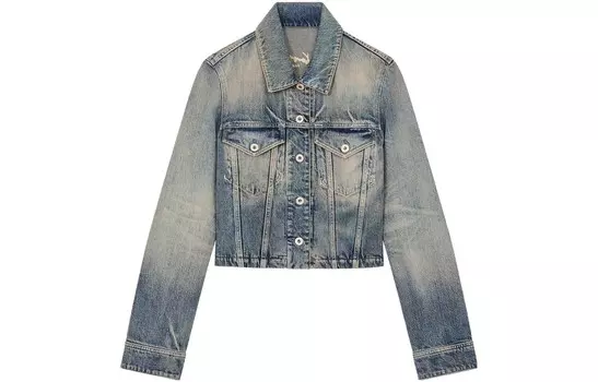 Куртка джинсовая женская Kenzo, синий / серый