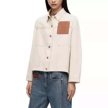 Куртка джинсовая женская Loewe, белый