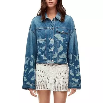 Куртка джинсовая женская Loewe, синий