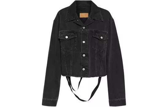 Куртка джинсовая женская Mm6 Maison Margiela, черный