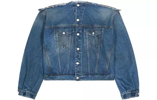 Куртка джинсовая женская Mm6 Maison Margiela, синий