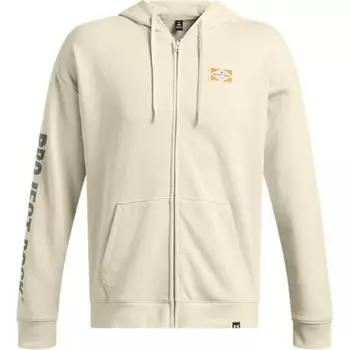 Куртка Джонсон Мужская из белого лисьего меха Under Armour, цвет White fox fur