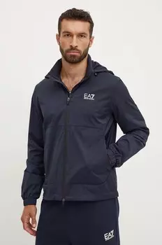 Куртка EA7 Emporio Armani, темно-синий