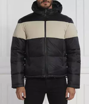 Куртка Ea7 Oversize, черный / бежевый