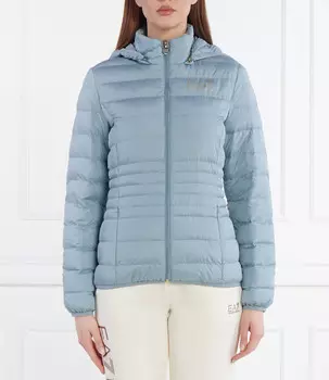 Куртка EA7 Regular Fit, бирюзовый