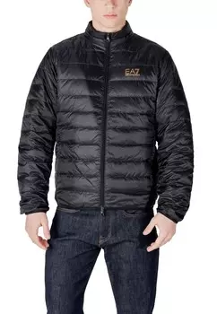 Куртка EA7 стеганая, черный