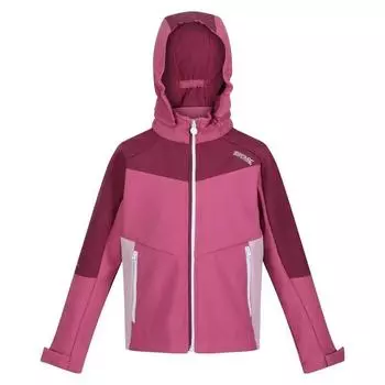 Куртка Eastcott II Softshell для мальчиков/девочек Фиолетовый, Амарантовый дымка REGATTA, цвет purpura