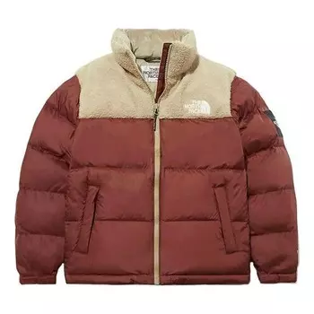 Куртка eco nuptse fleece jacket 'brown' The North Face, коричневый