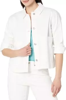 Куртка Eileen Fisher Classic Collar Jacket, белый