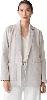 Куртка Eileen Fisher Notch Collar Jacket, цвет Dove