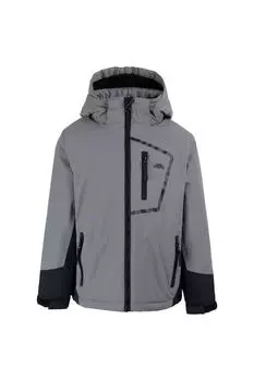 Куртка Elder с контрастной отделкой Trespass, серый