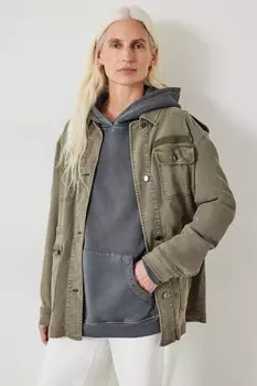 Куртка Eloise в стиле милитари Hush, зеленый