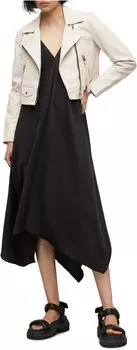 Куртка Elora Biker AllSaints, цвет Ivory White