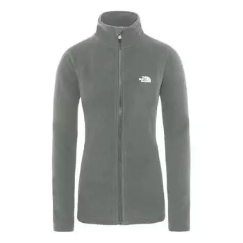 Куртка emilia full-zip fleece 2 jacket 'olive green' The North Face, зеленый