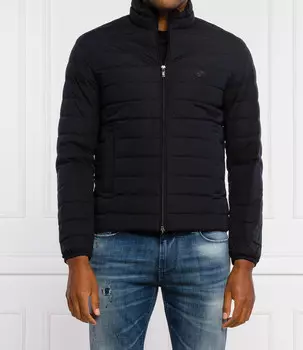Куртка Emporio Armani regular fit, темно-синий