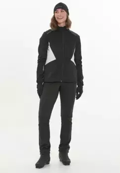 Куртка ENDURANCE Softshell "Loralei", со светоотражателями, черно-белый