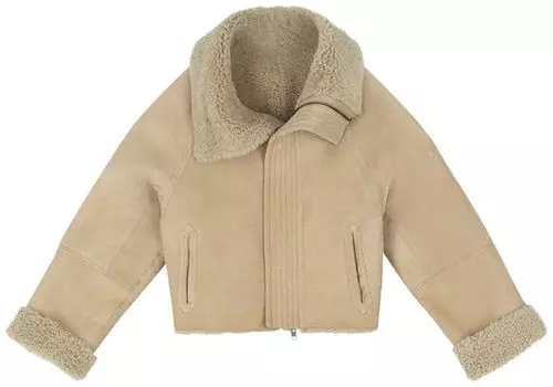 Куртка Entire Studios Bulk Shearling Jacket 'Camel', загар
