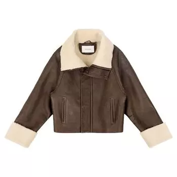 Куртка Entire Studios Bulk Shearling Jacket 'Corretto', коричневый