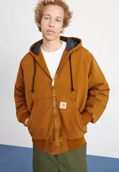 Куртка Entrepreneur Carhartt WIP ACTIVE JACKET, темно-коричневый