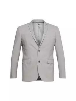 Куртка ESPRIT Regular fit Suit Jacket, серый