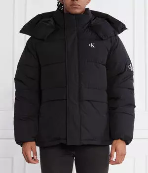 Куртка ess non пуховая свободная куртка Relaxed fit Calvin Klein Jeans, черный
