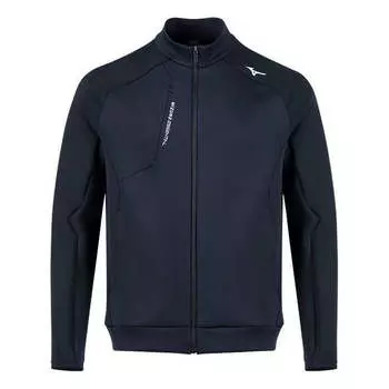 Куртка essential jacket 'navy' Mizuno, синий