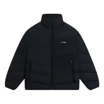 Куртка Essential Logo Пуховик Li-Ning, черный