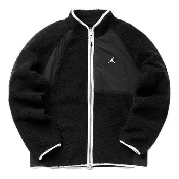 Куртка Essentials зимняя флисовая куртка на молнии Air Jordan, черный