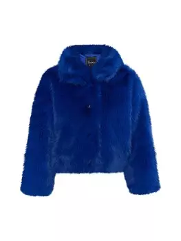 Куртка faina Faux Fur Blouson, цвет knigsblau