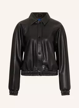 Куртка Falea под кожу Hugo Blue, черный