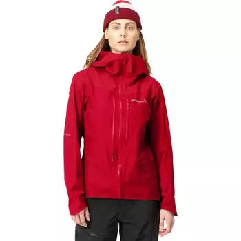 Куртка falketind gore-tex paclite Norrona, цвет jester red/true red
