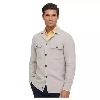 Куртка Faonnable FM400358 overshirt, бежевый