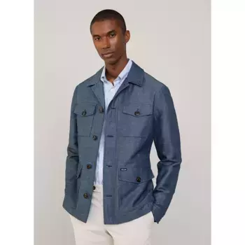 Куртка Faonnable Safari, синий