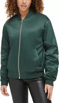 Куртка Fashion Bomber with Ruching on Sleeves Levi's, цвет Darkest Spruce