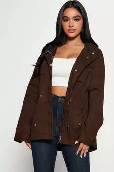 Куртка Fashion Nova J8029, шоколад