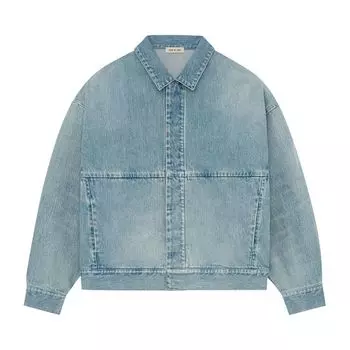 Куртка Fear of God Denim Trucker Jacket 'Indigo', синий