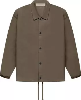 Куртка Fear of God Essentials Coaches Jacket 'Wood', коричневый
