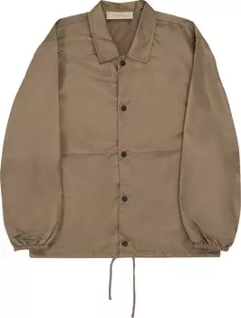 Куртка Fear of God Essentials Coaches Jacket 'Wood', коричневый