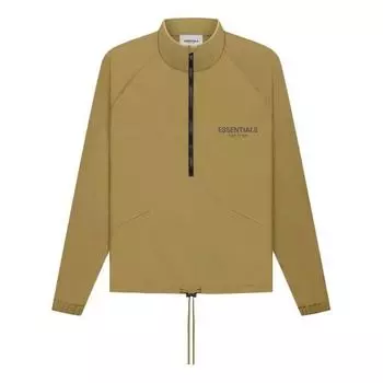 Куртка Fear of God Essentials FW21 Half Zip Track Jacket Amber