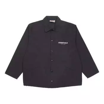 Куртка Fear of God Essentials SS21 Coach Jacket Black 0