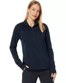 Куртка Fjllrven Abisko Lite Fleece 1/2 Zip, цвет Dark Navy