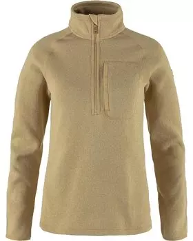 Куртка Fjllrven vik Fleece 1/2 Zip, цвет Dune Beige