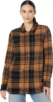 Куртка Flannel Utility Jacket tentree, цвет Foxtrot Brown Arbor Plaid