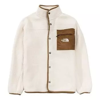 Куртка fleece winter jacket 'white' The North Face, белый