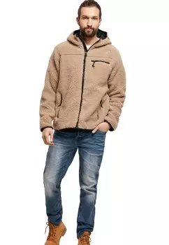 Куртка флисовая Brandit WORKER, цвет Camel